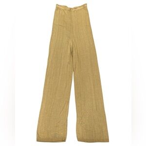 525 Tan Wide-Leg Sweater Pants